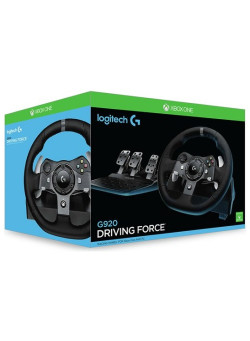 Руль с педалями Logitech G920 Driving Force (Xbox One/PC)